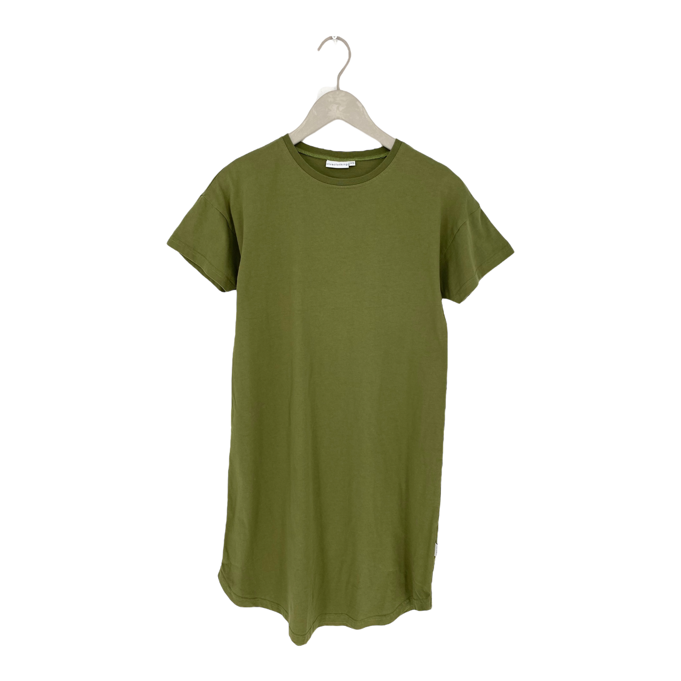 Riva Clothing muisto t-shirt dress, forest green | woman XS