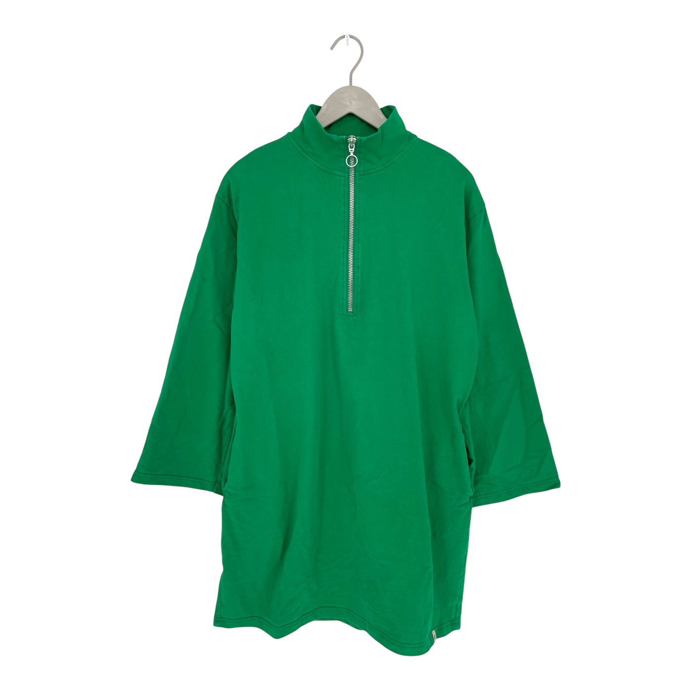 Kaiko half-zip dress, green | woman M