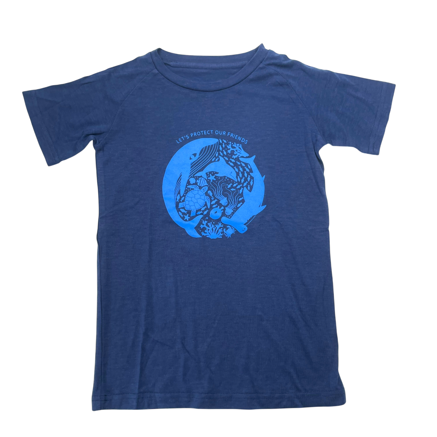 Isbjörn merino t-shirt, sea animals | 122/128cm