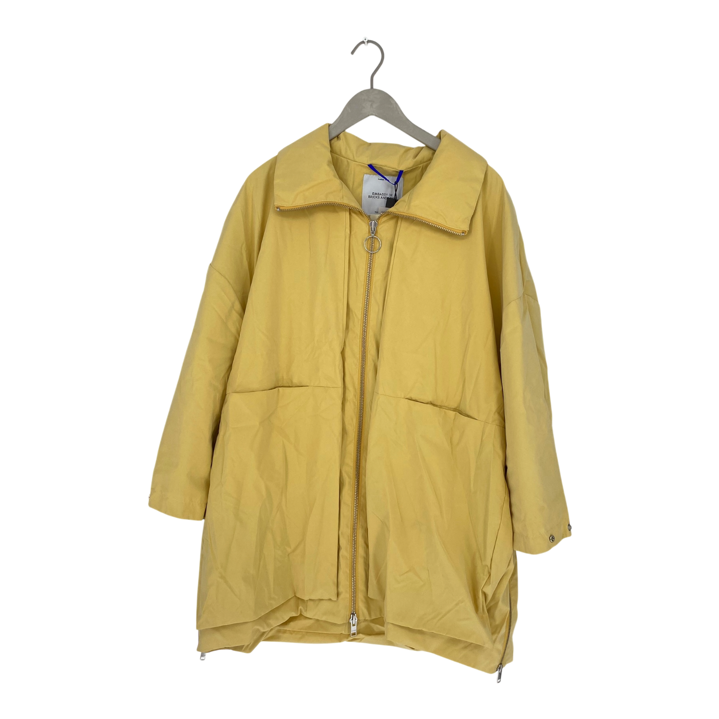 Embassy of Bricks and Logs visby coat, yellow | woman S