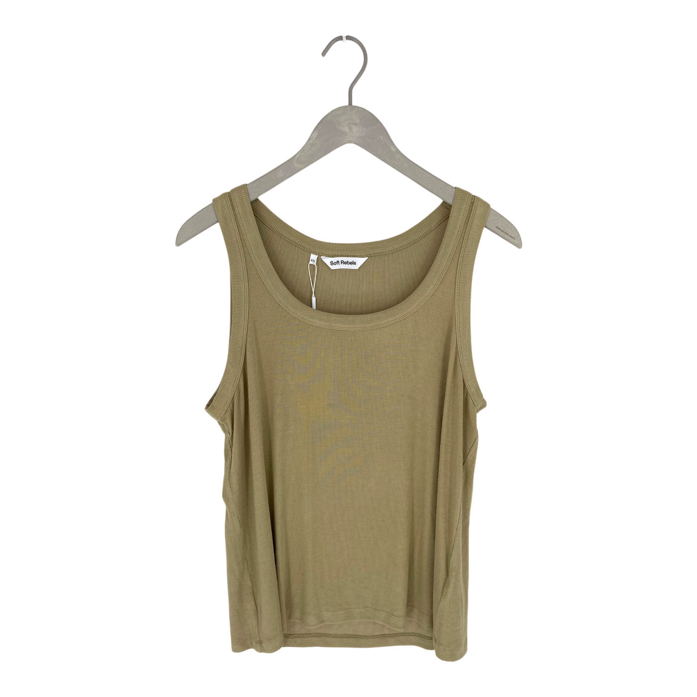 Soft Rebels fenja tank top, green | woman XXL