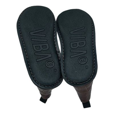 VIBAe Helsinki leather boots, cocoa brown | 43