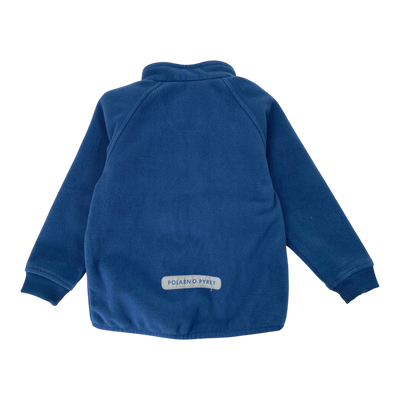 Polarn O. Pyret fleece jacket, blue | 92cm