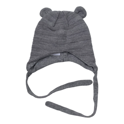 North Outdoor merino wool beanie, grey | 46-48cm