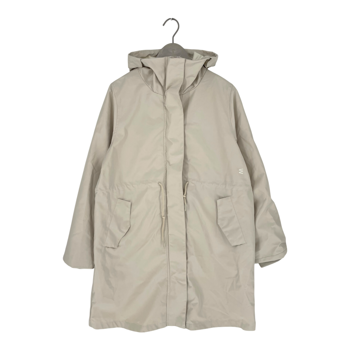 Embassy of Bricks and Logs parka coat, beige | woman S