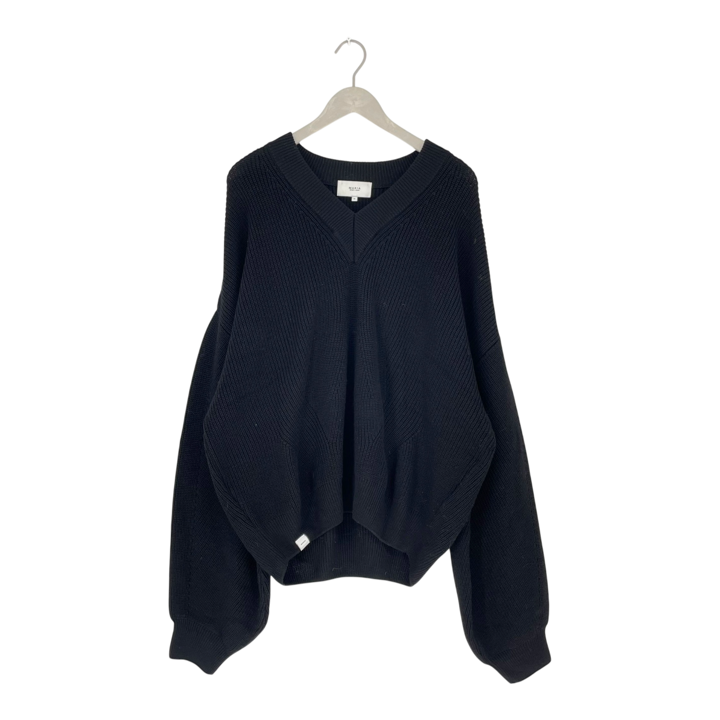 Makia merino sweater, black | woman XL