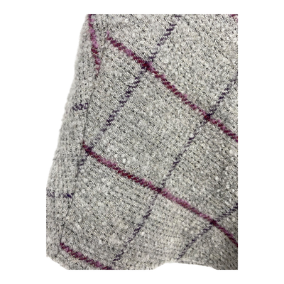 R-Collection wool mix skirt, grey | woman S