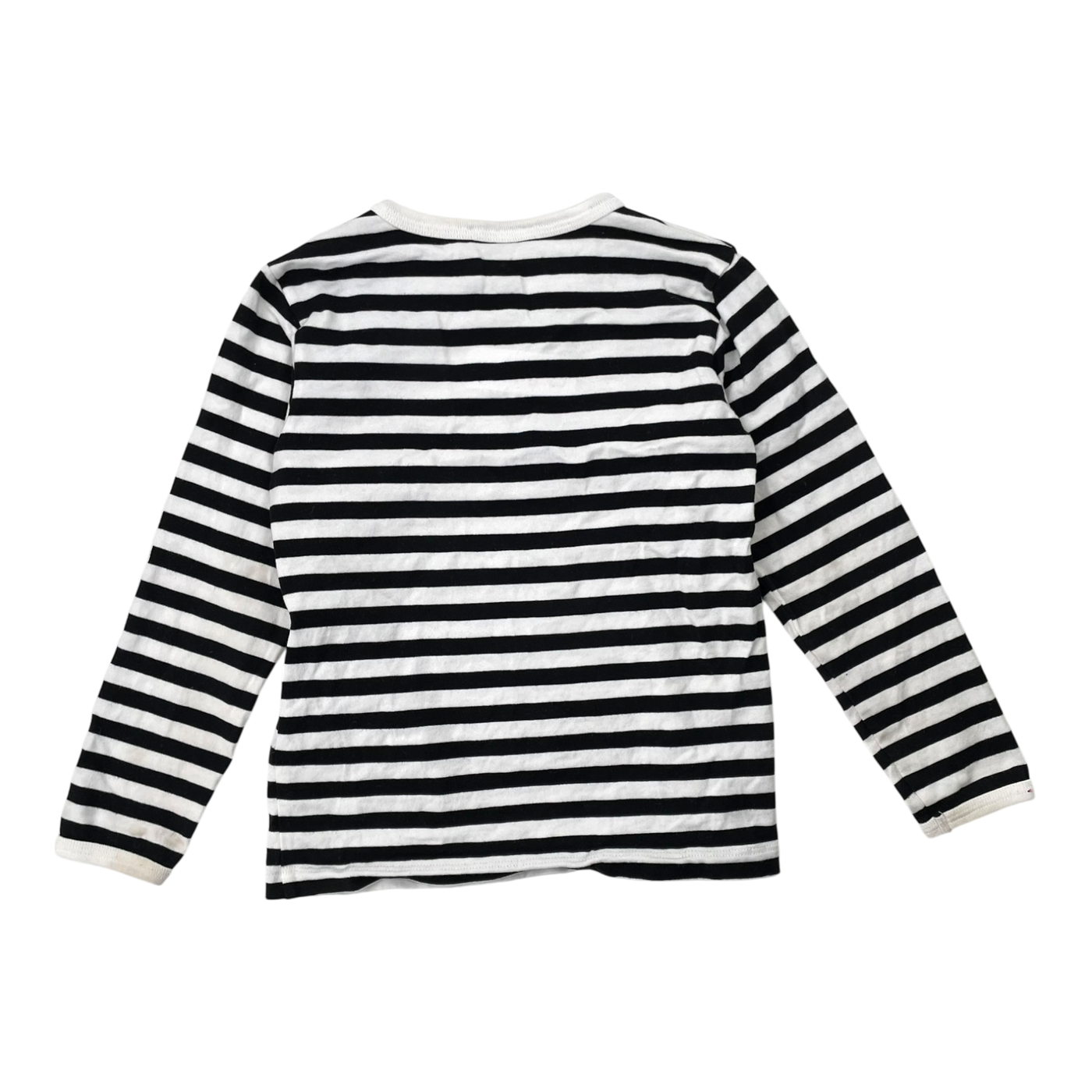 Marimekko stripe shirt, black/white | 104/110cm