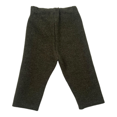 Mainio boiled wool pants, hunter green | 86/92cm