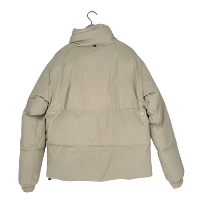 Embassy of Bricks and Logs Novelty puffer jacket, sand | unisex L