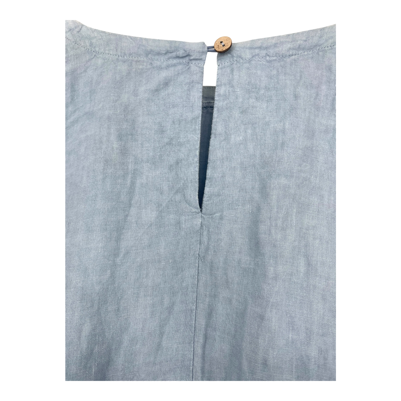 Papu boxy linen dress, light blue | woman S