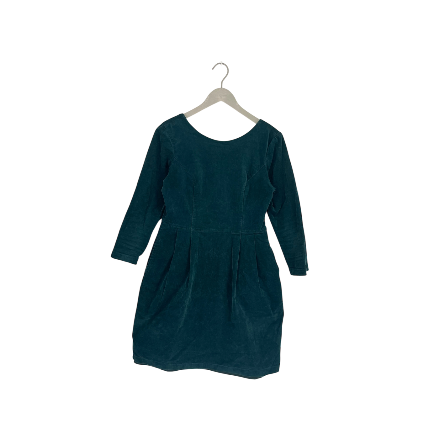 R-Collection velour dress, green | woman S