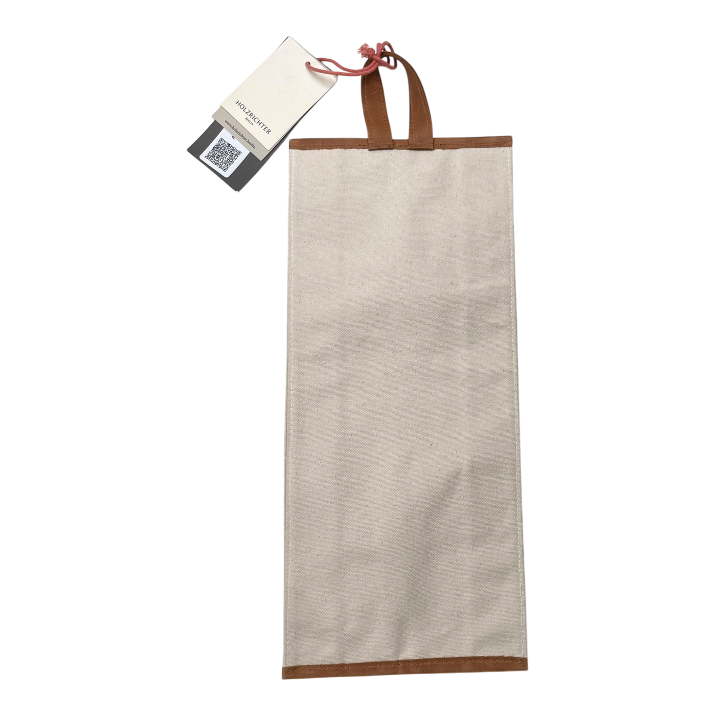Holzrichter canvas shoe bag, cream