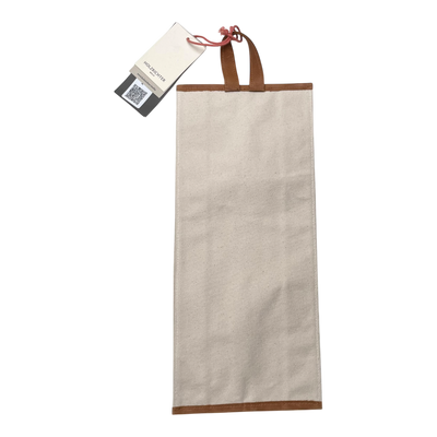 Holzrichter canvas shoe bag, cream