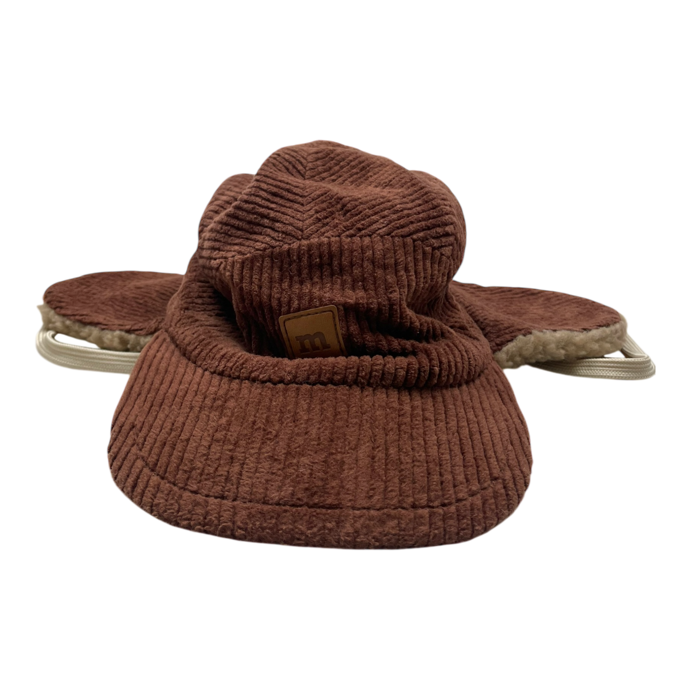 Metsola fleece cap, brown | 3-4y