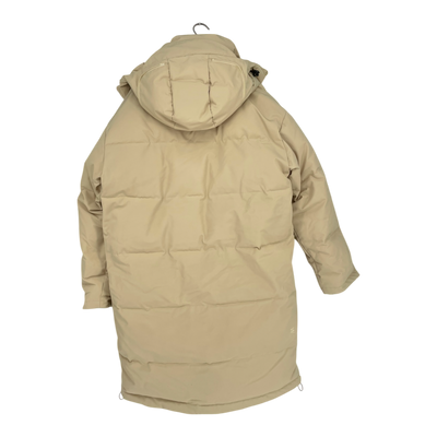 Embassy of Bricks and Logs weedon utility parka, sand | unisex L