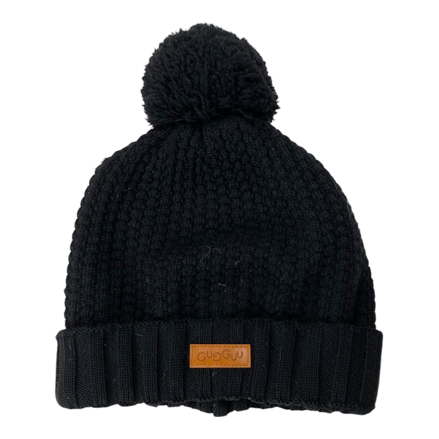 Gugguu merino beanie, black | 55/56cm