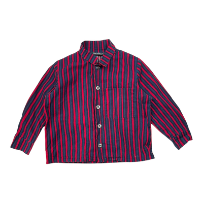 Marimekko woven shirt, stripes | 90cm