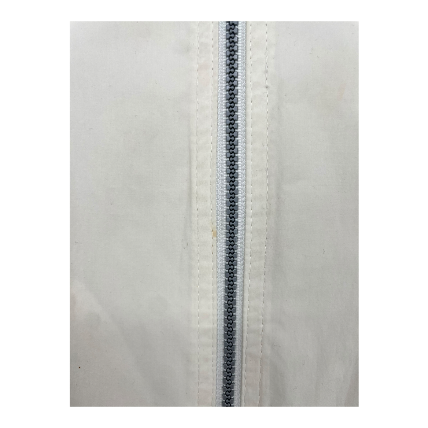 Marimekko vintage windbreaker, cream white | woman L