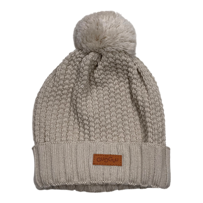Gugguu merino beanie, beige | 52/54cm