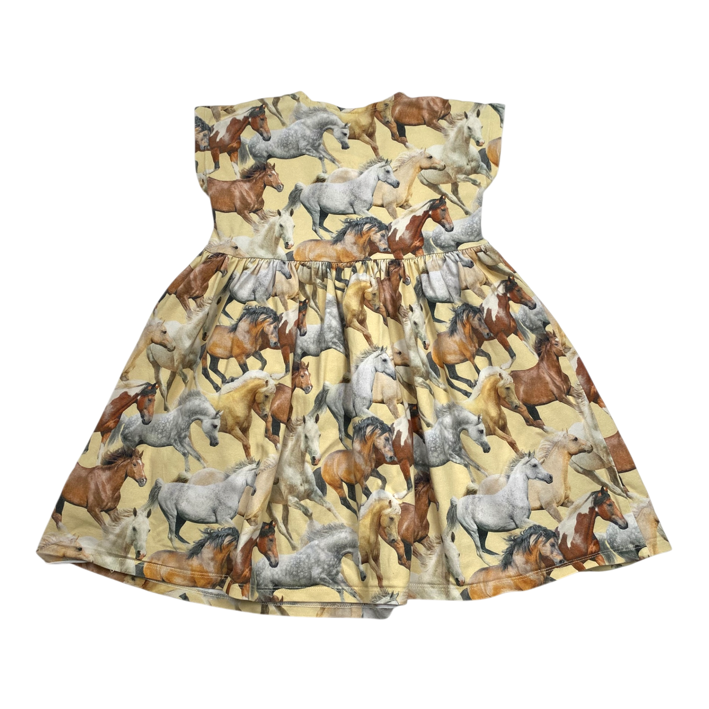 Molo t-shirt dress, horse | 104cm