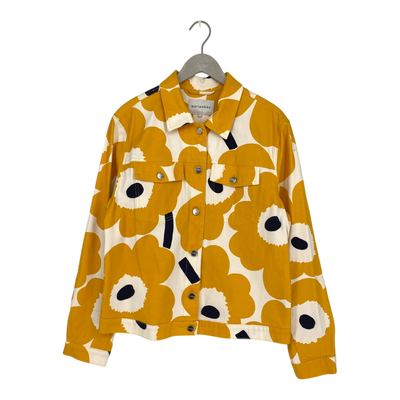 Marimekko sarpio denim jacket, unikko | unisex 46