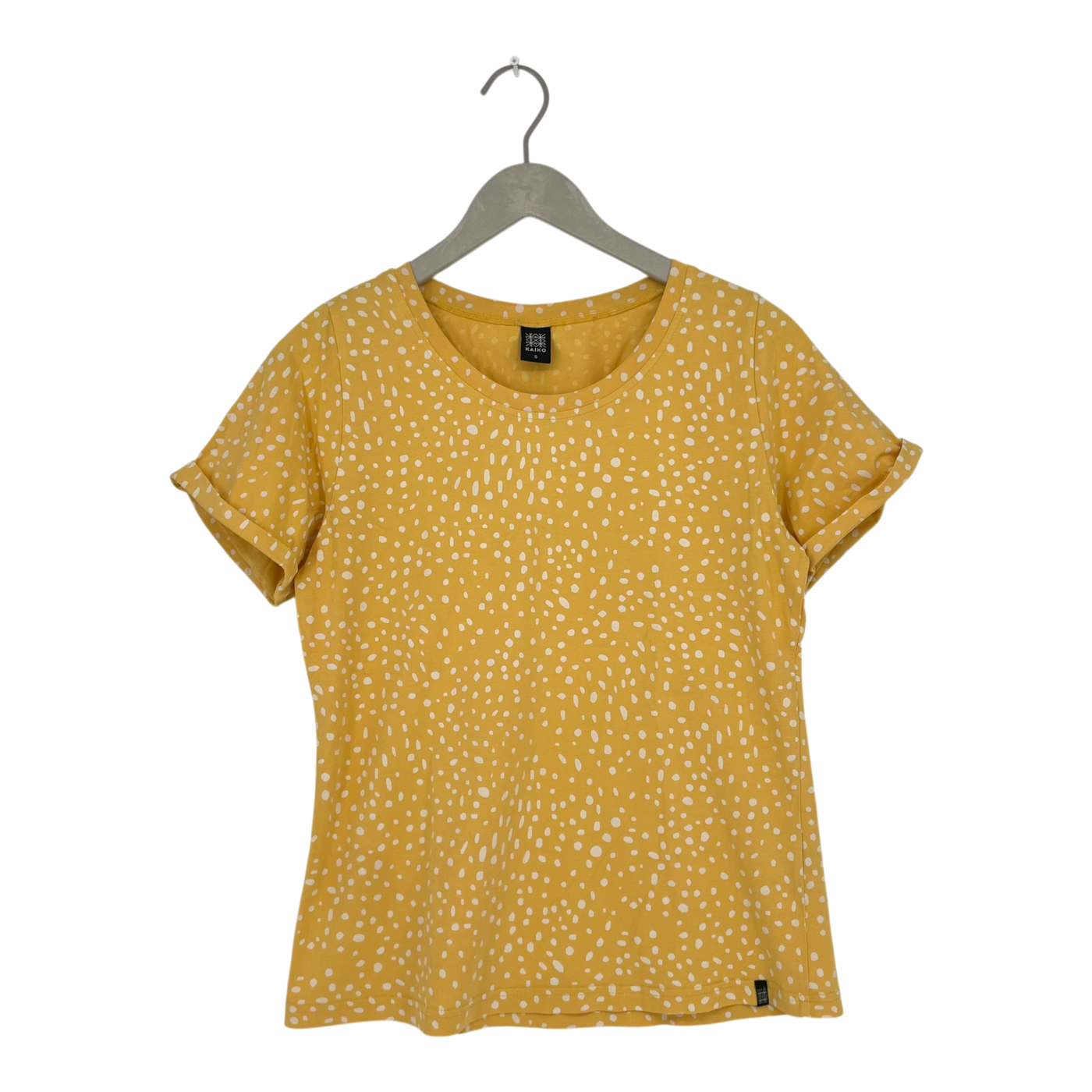 Kaiko t-shirt, yellow dot | woman S