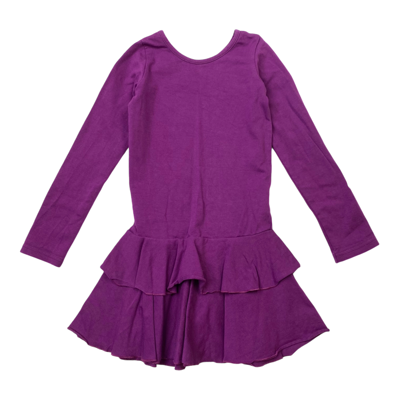 Gugguu frilla dress, purple | 104cm