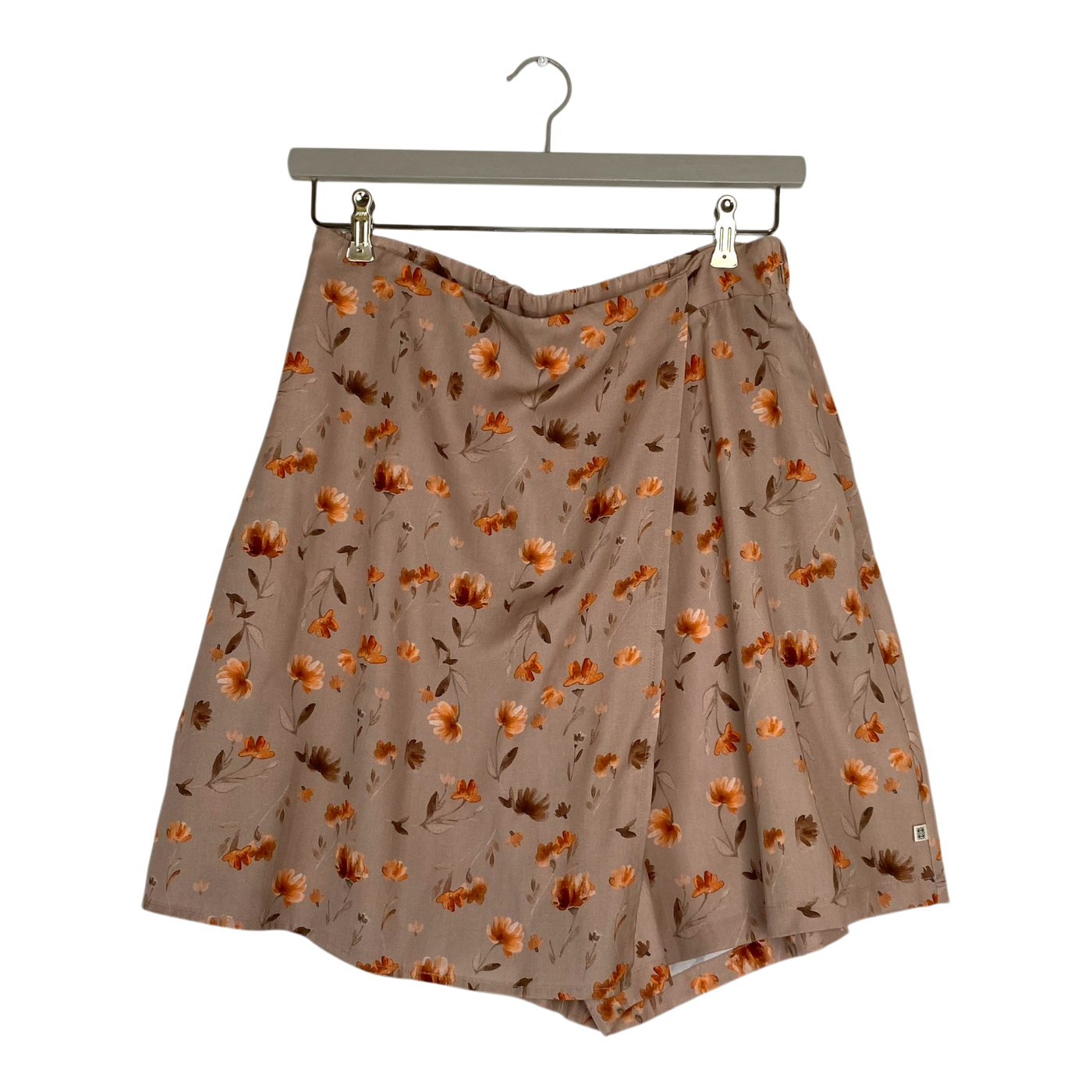 Kaiko woven skort, poppy field | woman L