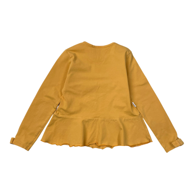 Gugguu frill shirt, amber | 110cm