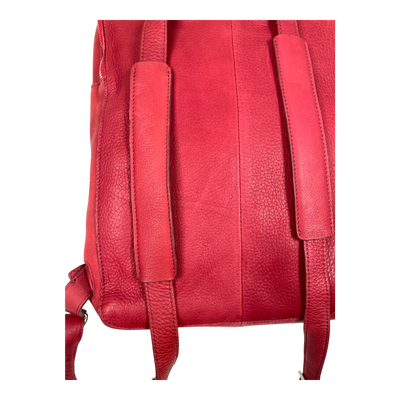 Harold's Bags duo backpack, red