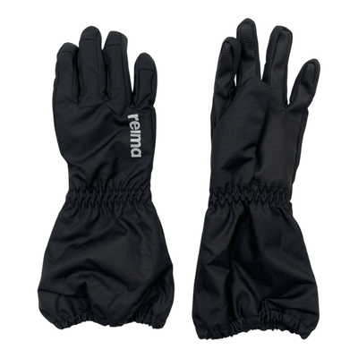 Reima ulotu gloves, black | 8-10y