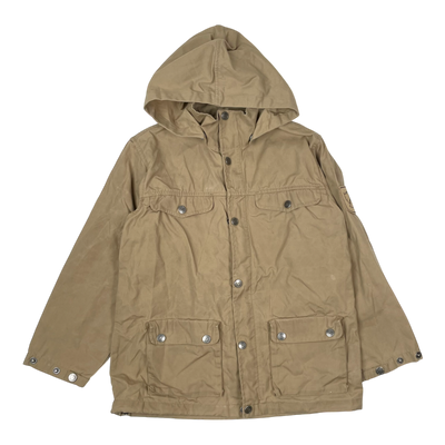 Fjällräven Greenland G-1000 light kids parka, tan | 134cm