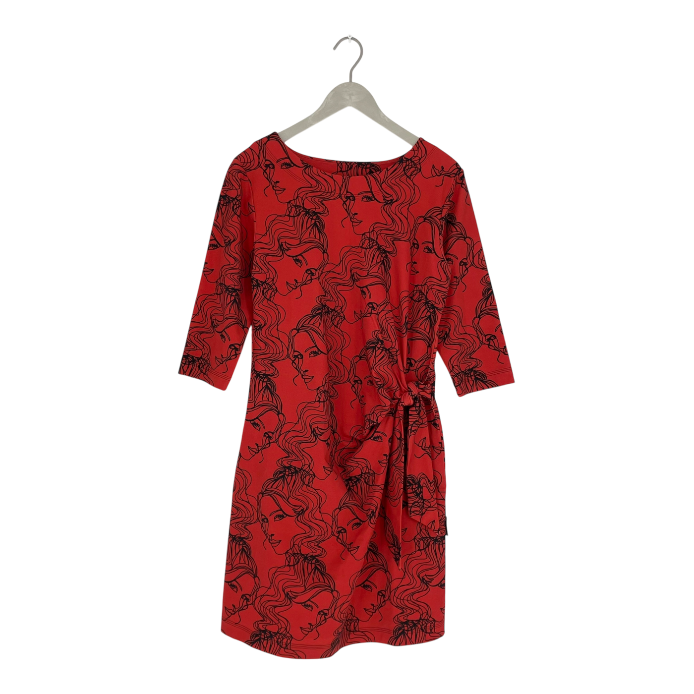 Ommellinen knot 3/4 sleeve tunic, faces | woman L