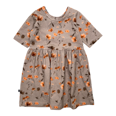 Kaiko dress, poppy field | 74/80cm