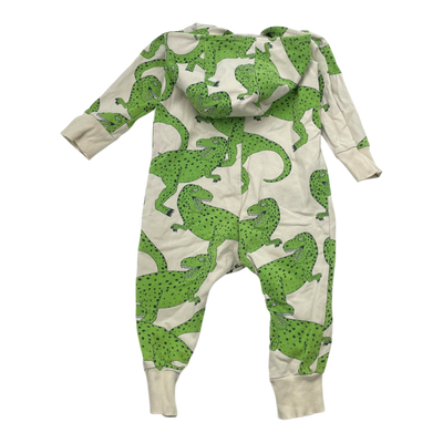 Mini Rodini sweat jumpsuit, dinosaur | 68/74cm
