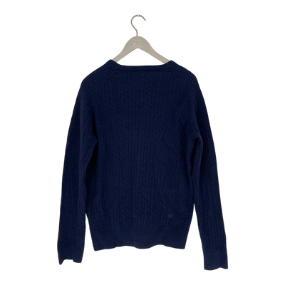 Peak Performance wool sweater, dark blue | man XXL