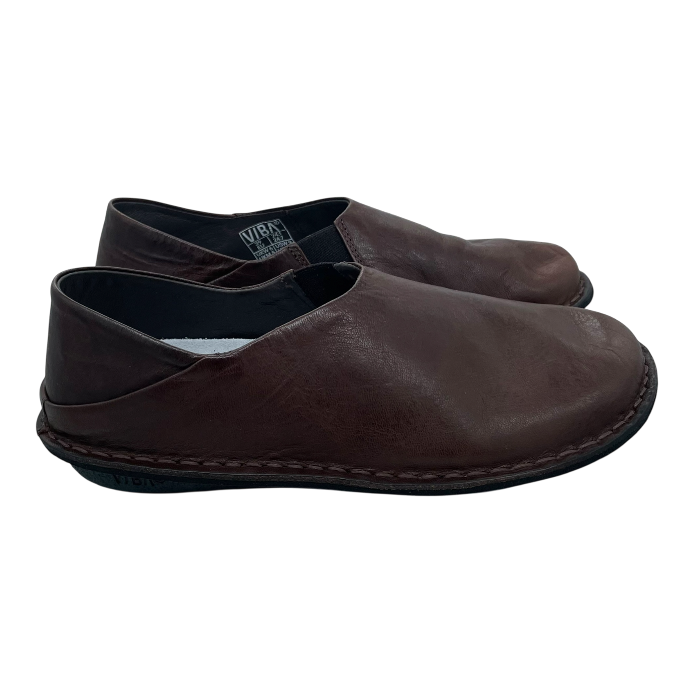 VIBAe Zuma leather shoes, cocoa brown | 39