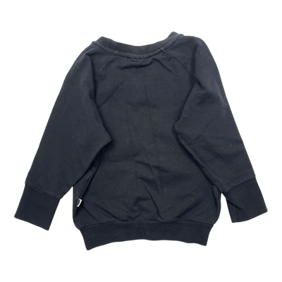 Papu sweatshirt, black | 86/92cm
