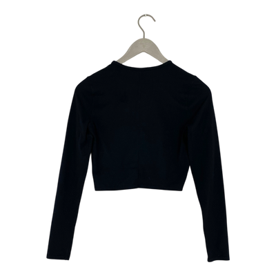 Girlfriend Collective shirt, black | woman XS