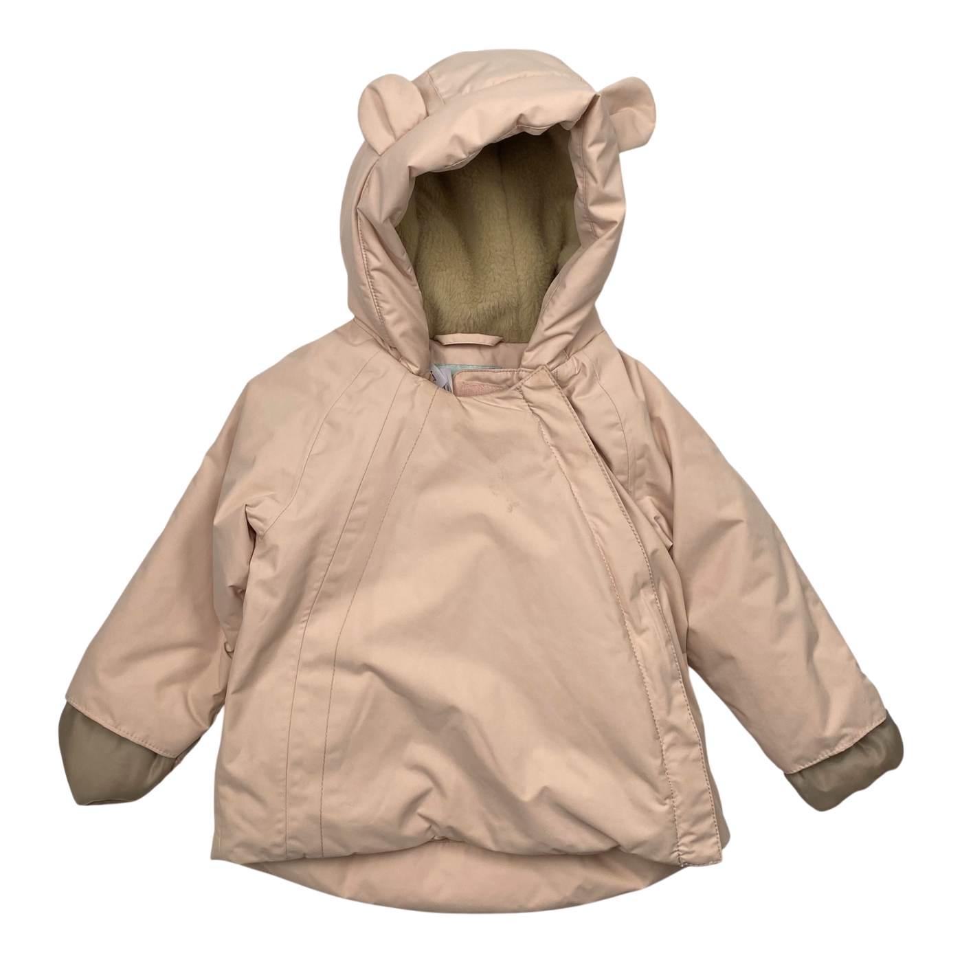 Mini A Ture yaka winter jacket, misty rose | 80cm