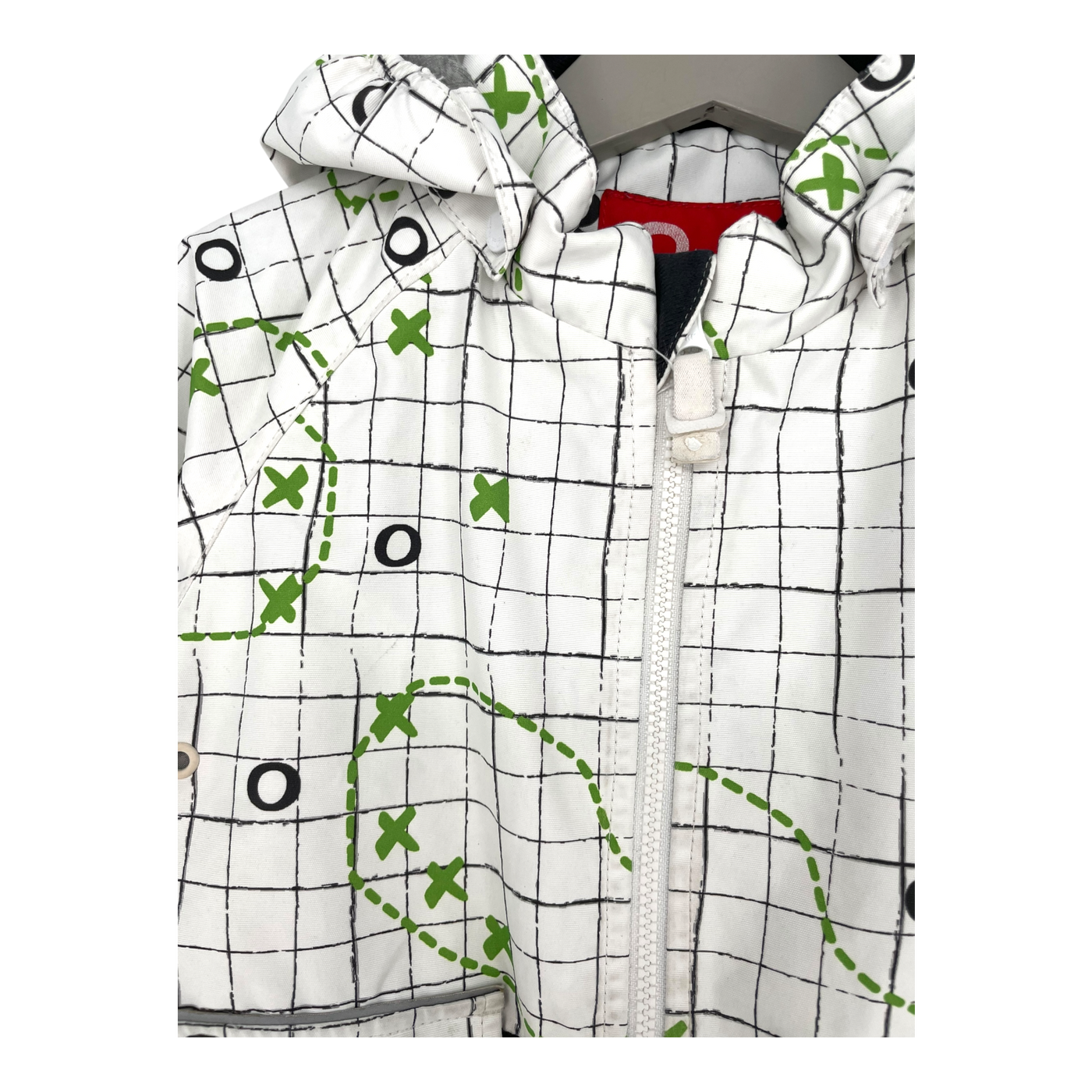 Reima midseason overall, white/black | 74cm