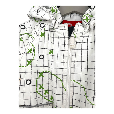Reima midseason overall, white/black | 74cm