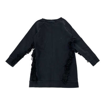Molo lace sweatshirt, black | 122/128cm