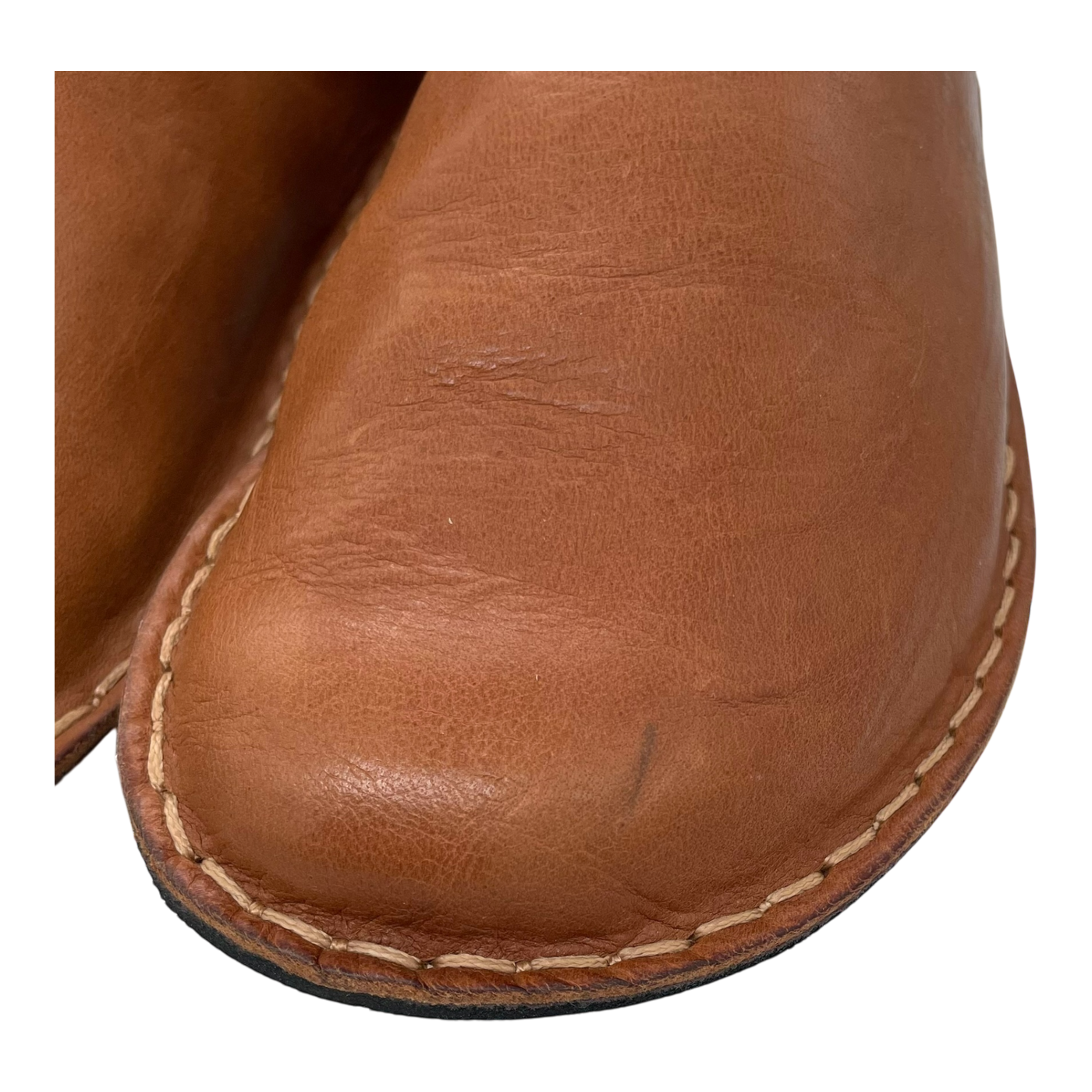 VIBAe Helsinki leather boots, cognac brown | 38
