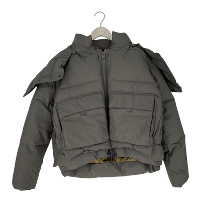 Embassy of Bricks and Logs harlem puffer jacket, dark grey | woman S