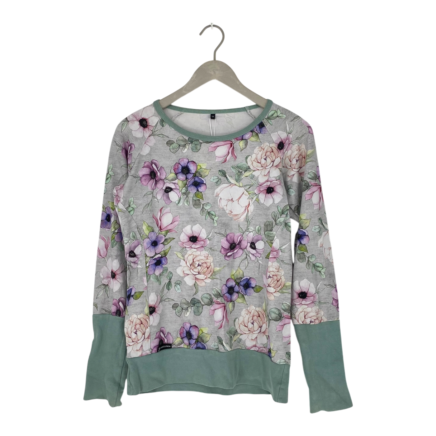 Ommellinen sweatshirt, flower | woman M
