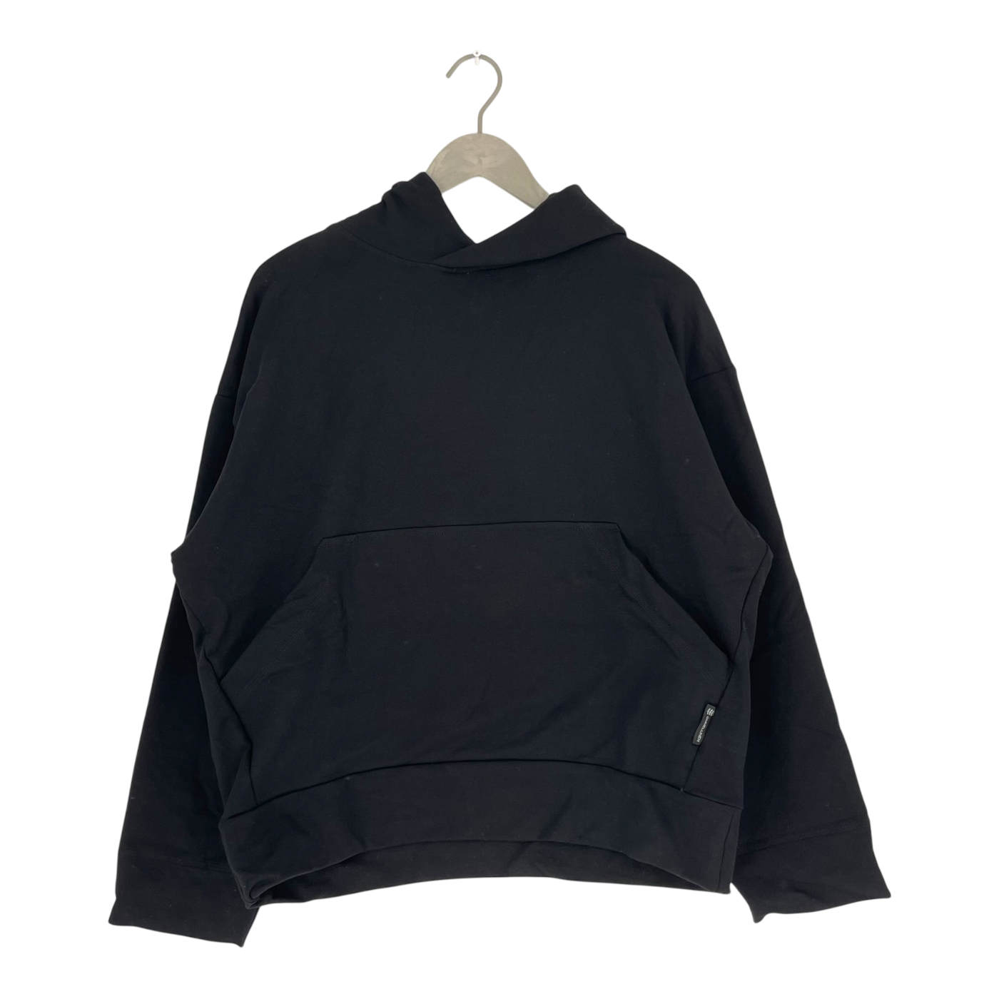 Ommellinen miki print hoodie, black | woman S
