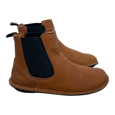 VIBAe Helsinki leather boots, cognac brown | 38