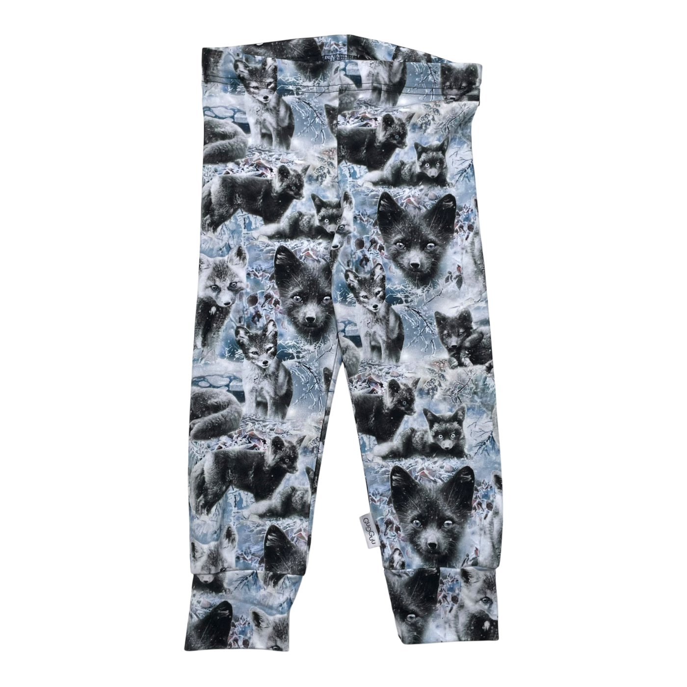 Gugguu leggings, blue fox | 92cm